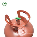 OEM available 10.9kg cylinder packing refrigerant gas r407c for Indonesia